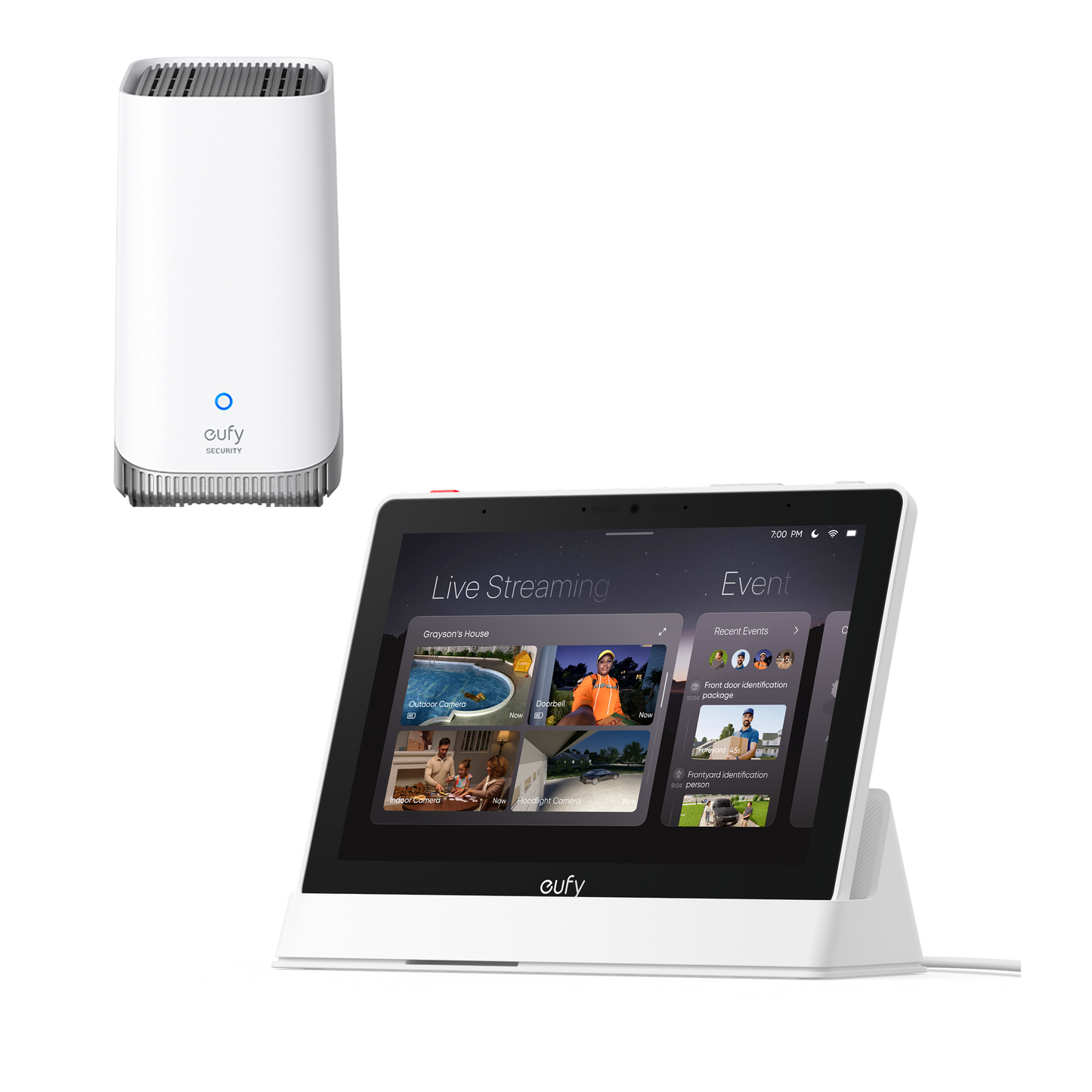 eufy Smart Display E10 + HomeBase S380